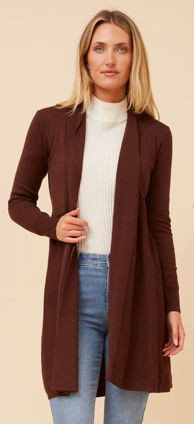 Maddie Open Front Cardigan