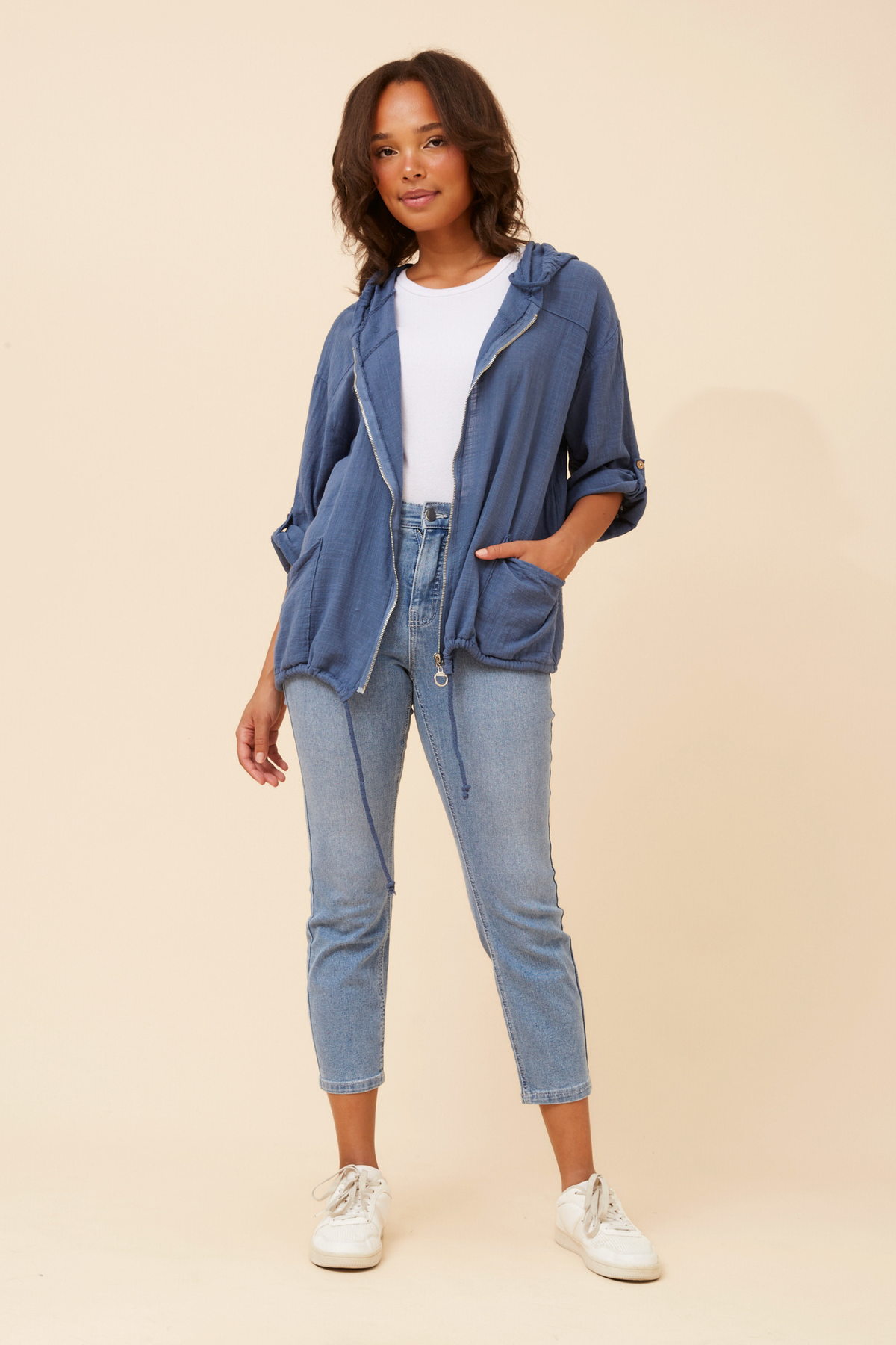 May Zip Hood Jacket