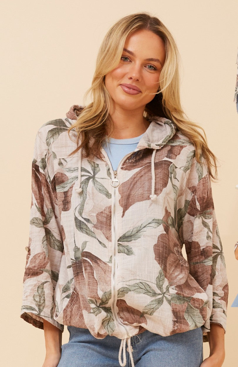 May Zip Hood Jacket