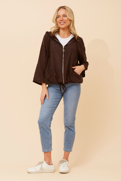 May Zip Hood Jacket