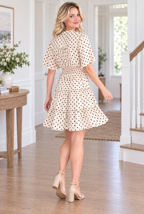 Millie Polka Dot Mini Dress