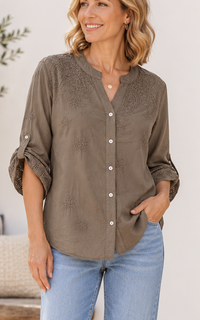 Olivia Embroidered Shirt