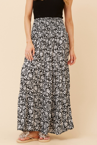 Peggy Floral Maxi Skirt