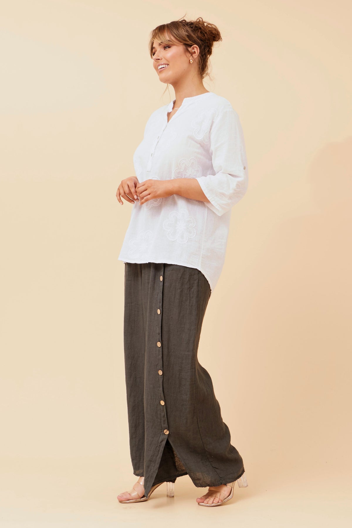 Sarah Floral Embroidered Top