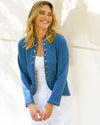 Stacey Denim Military Jacket