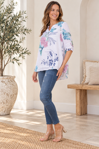 Vivian Floral Top