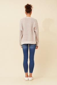 Bronte Blanket Stitch Knit Jumper