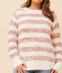 Xena Stripe Knit Jumper