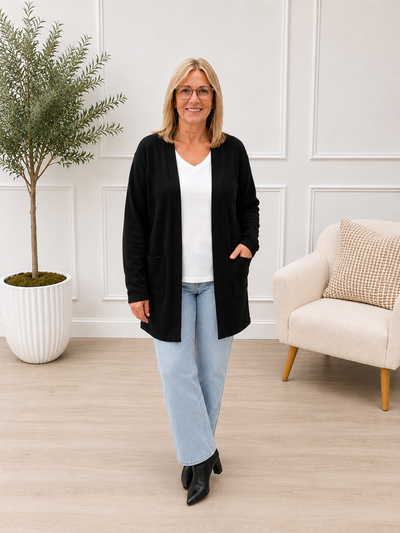 Zabel Open Cardigan