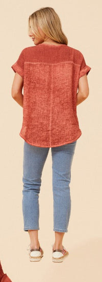 Zahra Short Sleeve Top