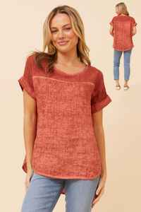 Zahra Short Sleeve Top