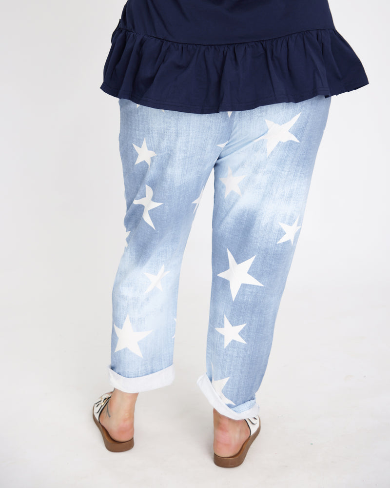 Jett Jogger Pants Star Print